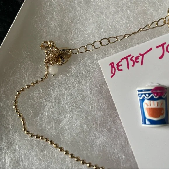 Betsey Johnson NYC bagel and coffee set, NWT - Picture 5 of 6